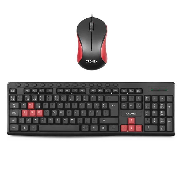Teclado Moscu (Red) Teclado Combo USB - Imagen 1
